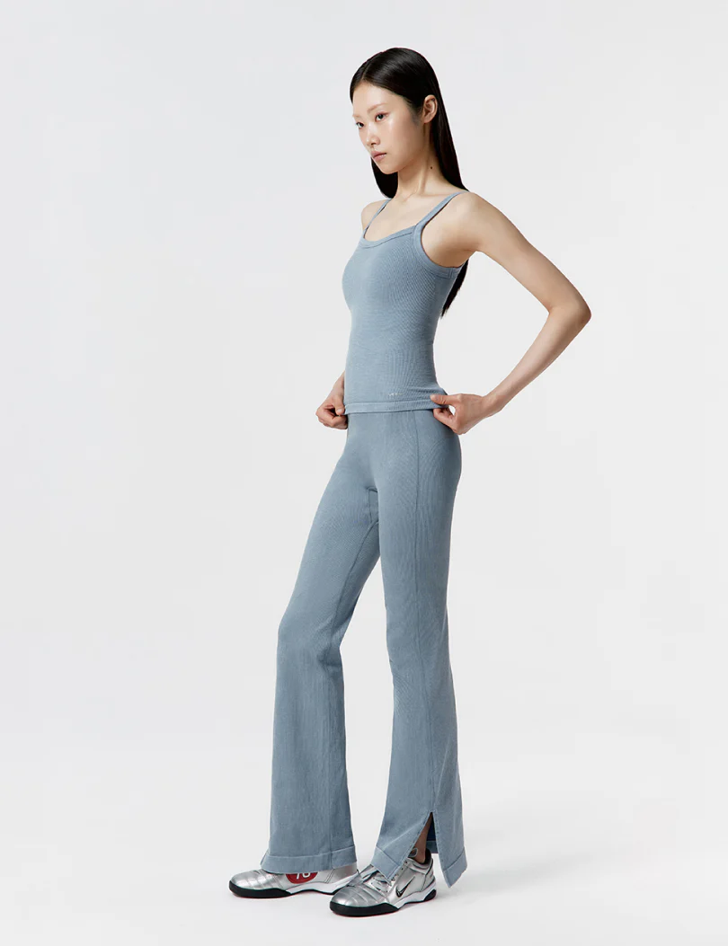 ALLTENSION FLARE LEGGINGS WITH SLIT - Image 3