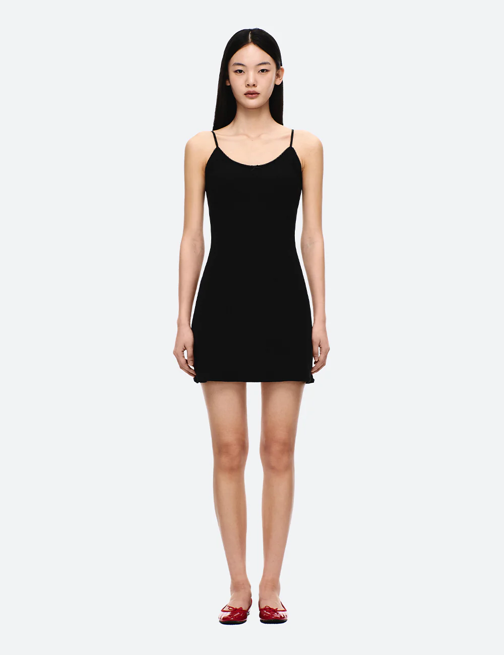 COTTON BUILT-IN BRA DRESS - Image 5