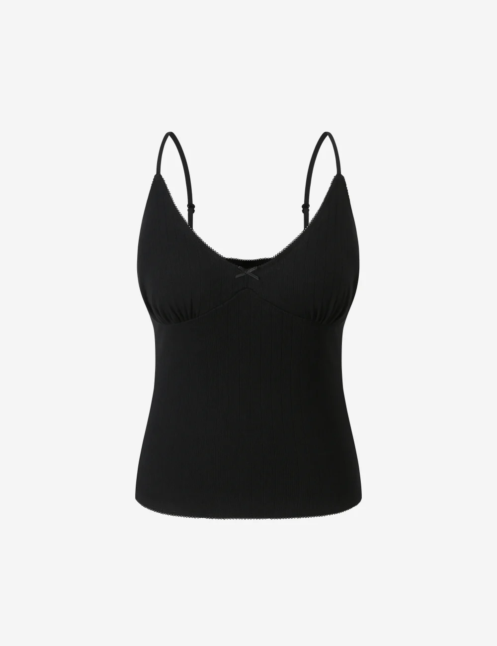 COTTON DEEP V NECK SLEEVELESS - Image 8