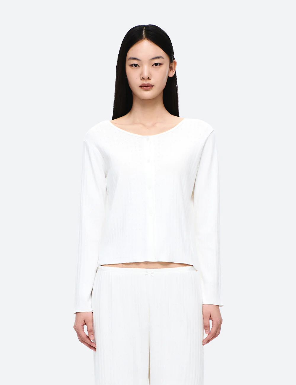 COTTON PAJAMA CARDIGAN - Image 7