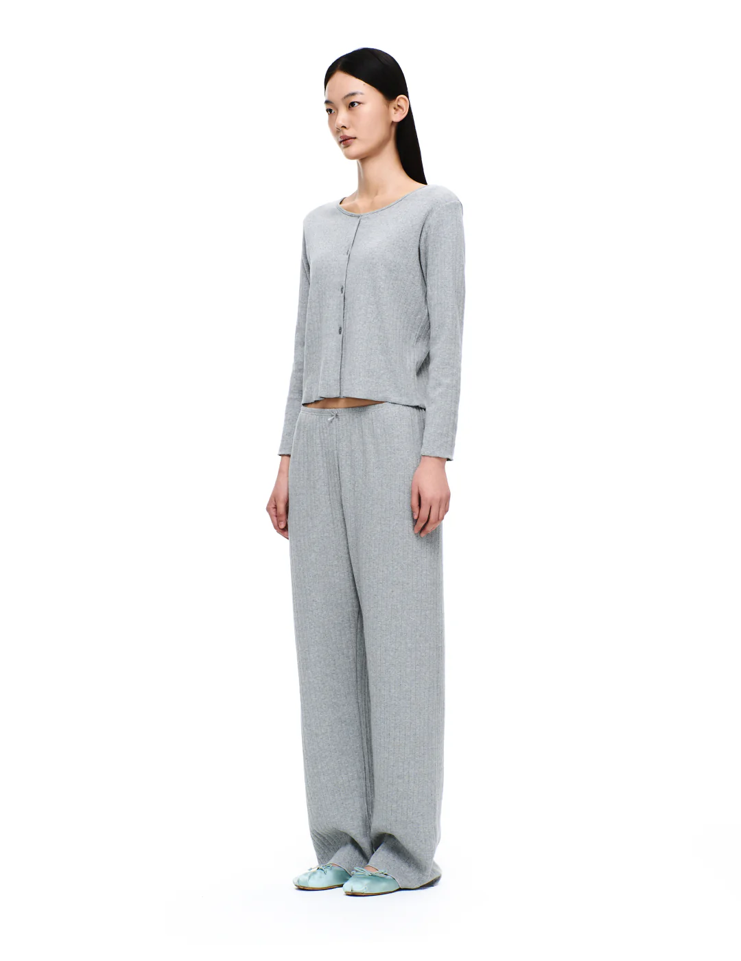 COTTON PAJAMA PANTS - Image 3