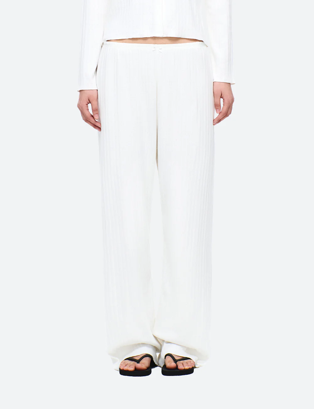 COTTON PAJAMA PANTS - Image 9
