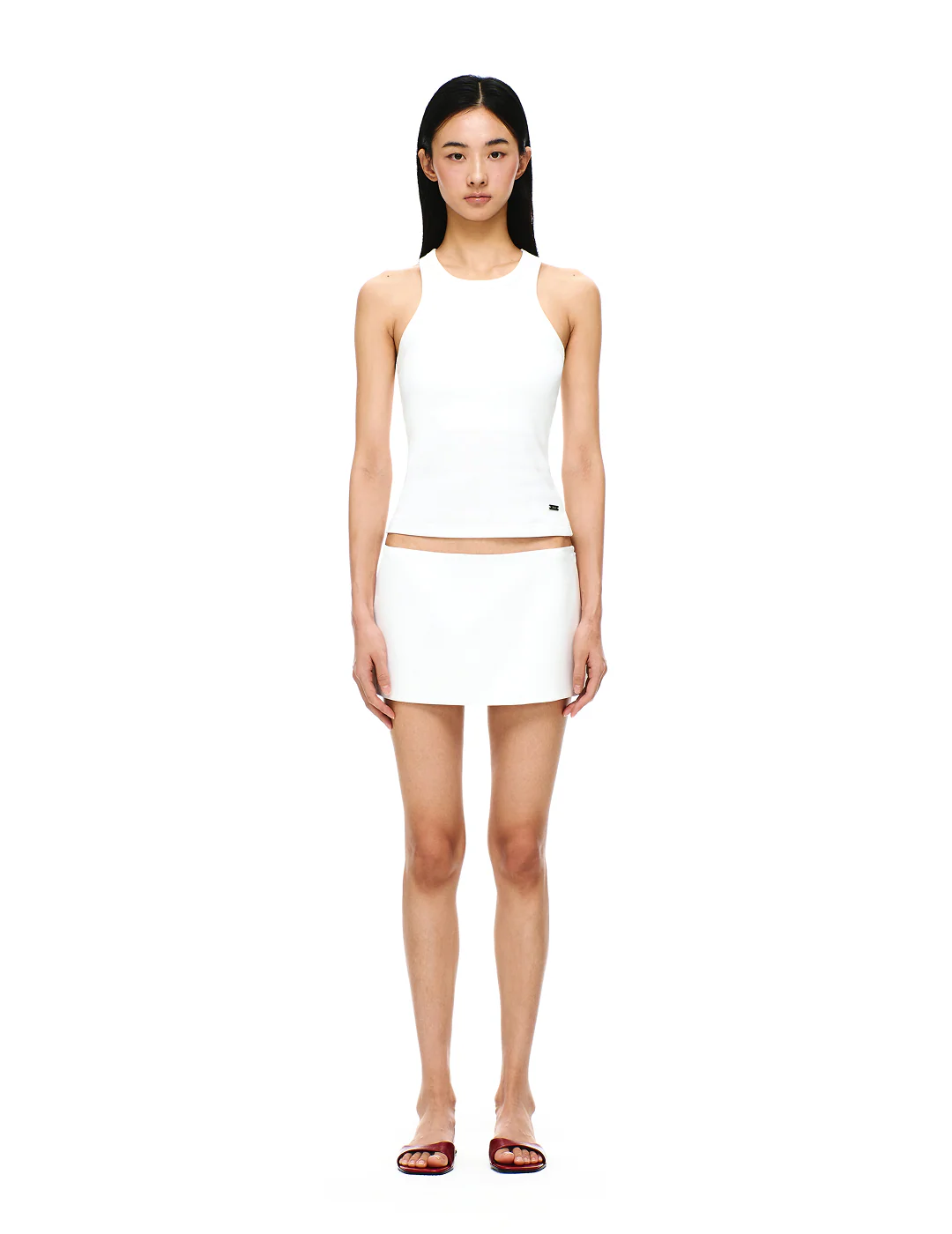 COTTON RACER BACK BRA TOP - Image 12