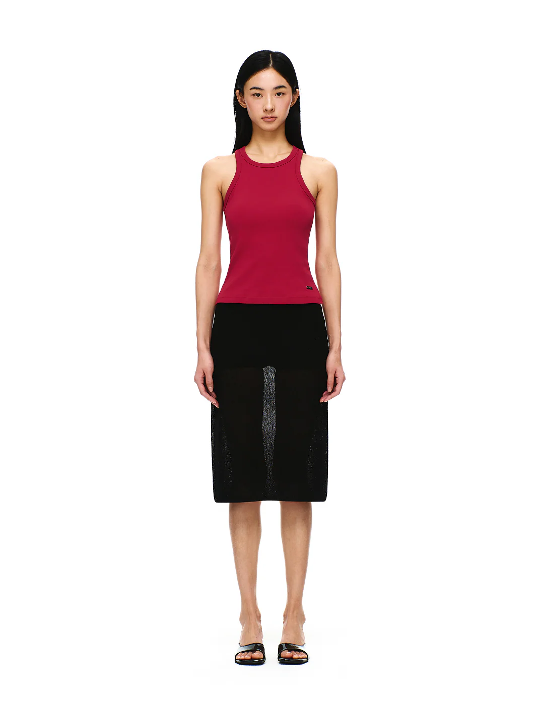 COTTON RACER BACK BRA TOP - Image 23