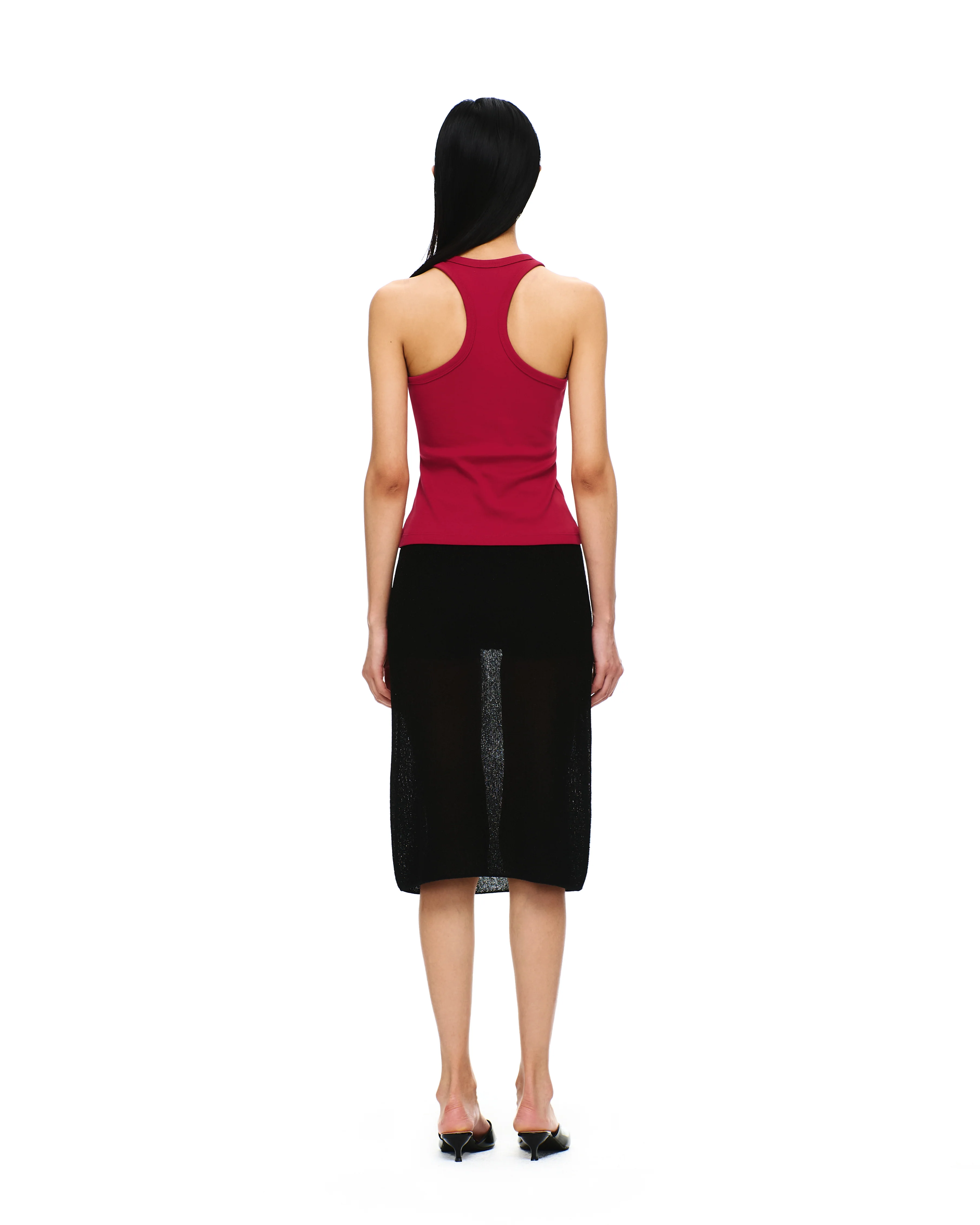 COTTON RACER BACK BRA TOP - Image 24