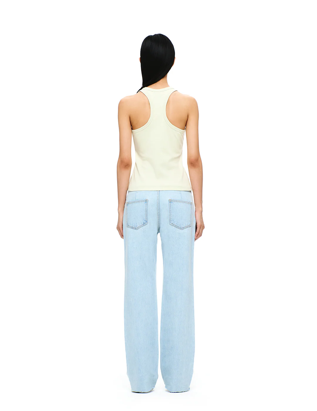 COTTON RACER BACK BRA TOP - Image 4