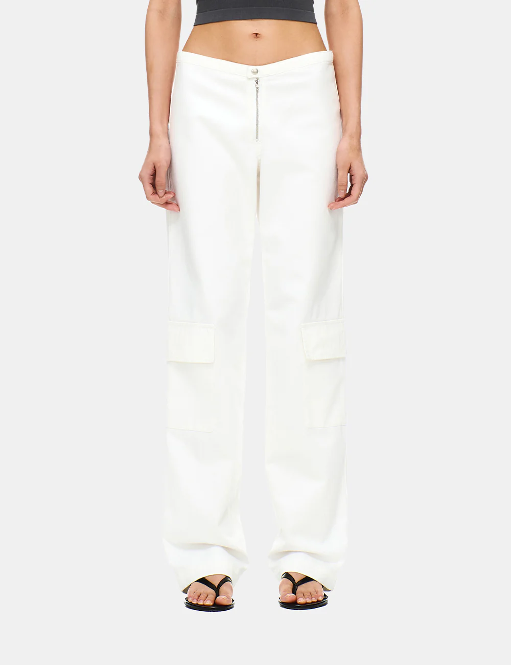 COTTON TWILL MILITARY CARGO PANTS