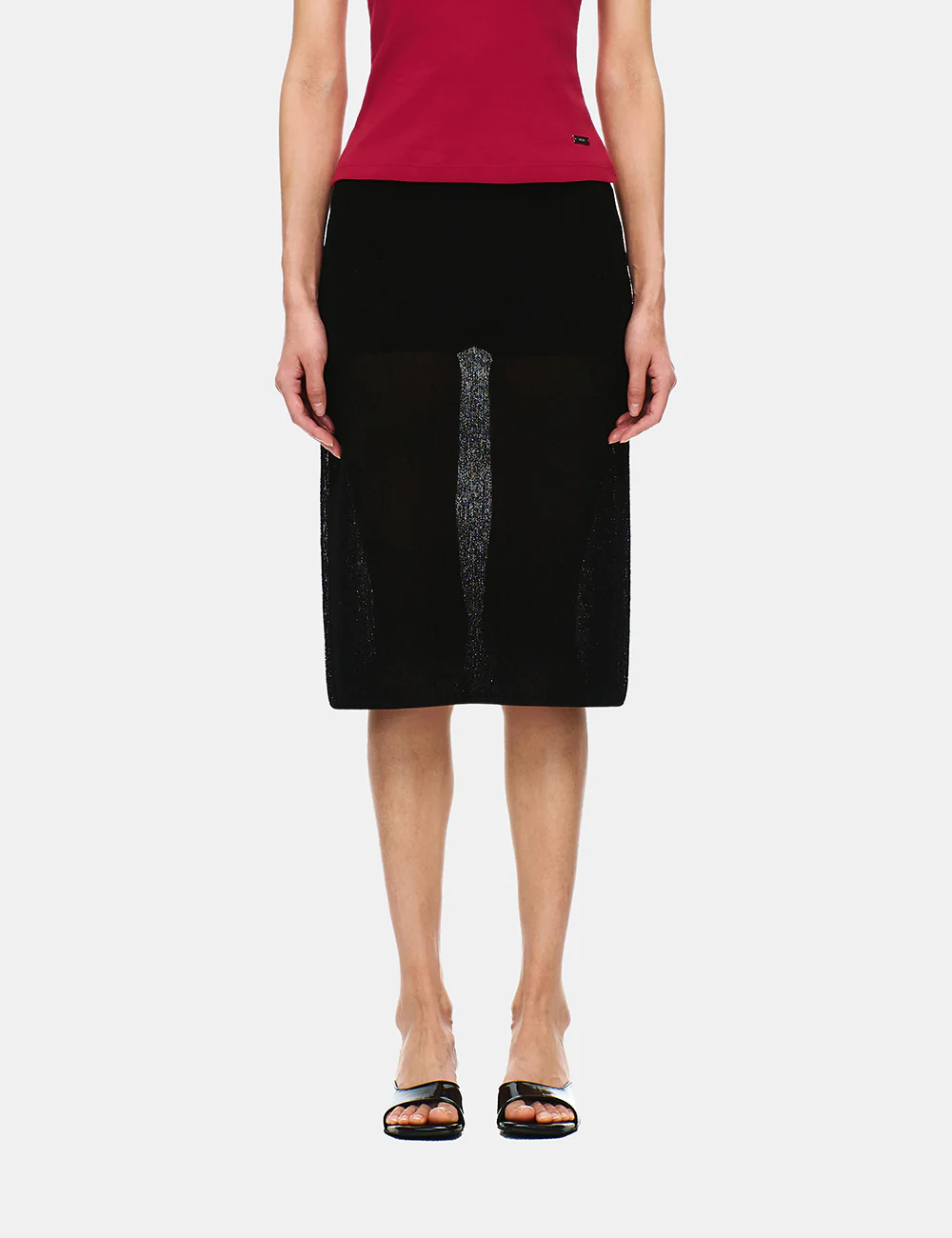 KNIT MIDI SKIRT - Image 11