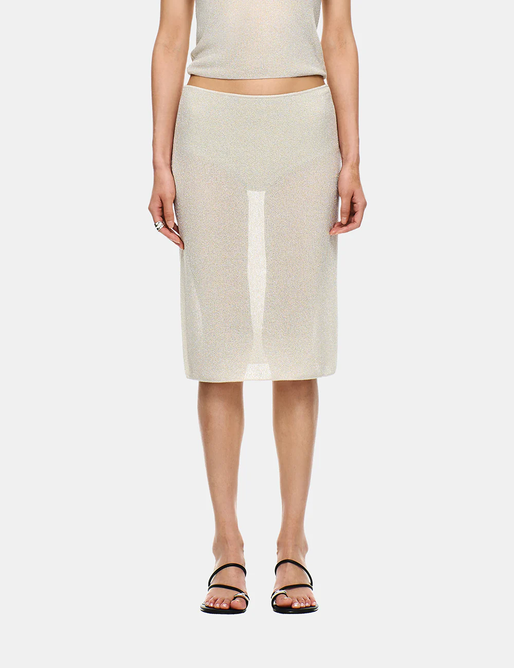 KNIT MIDI SKIRT - Image 15