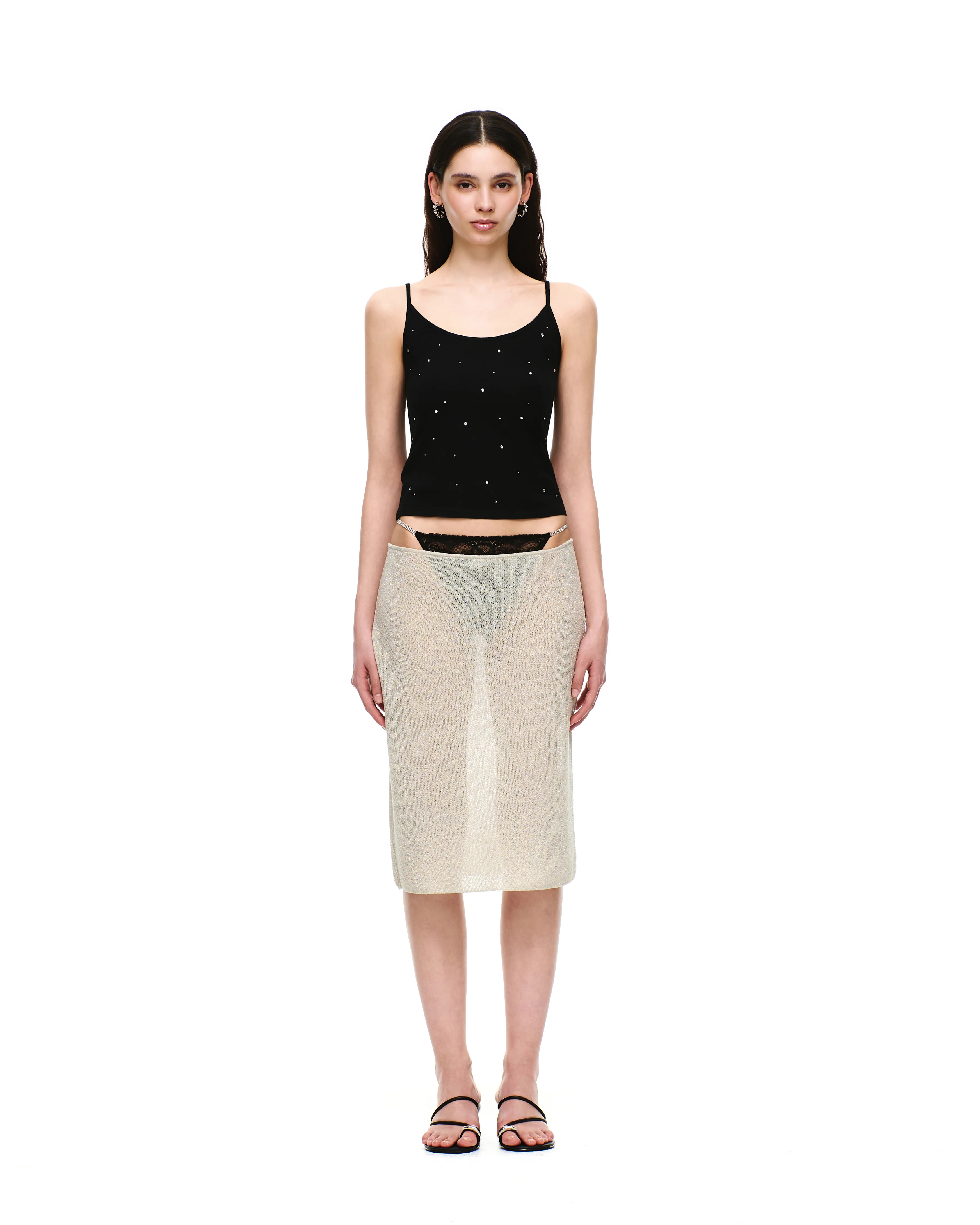 KNIT MIDI SKIRT - Image 16