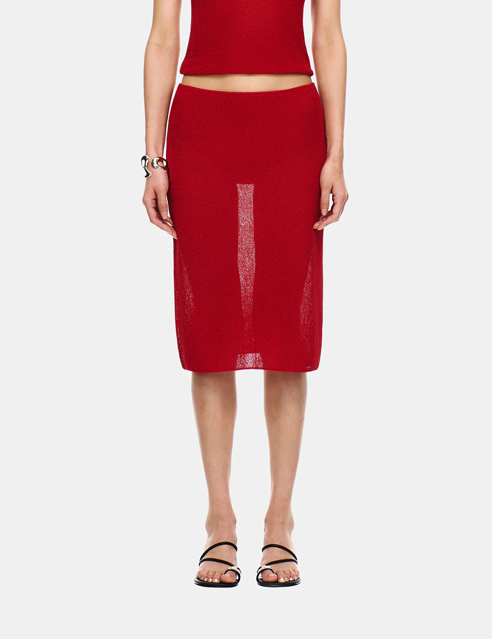 KNIT MIDI SKIRT - Image 7
