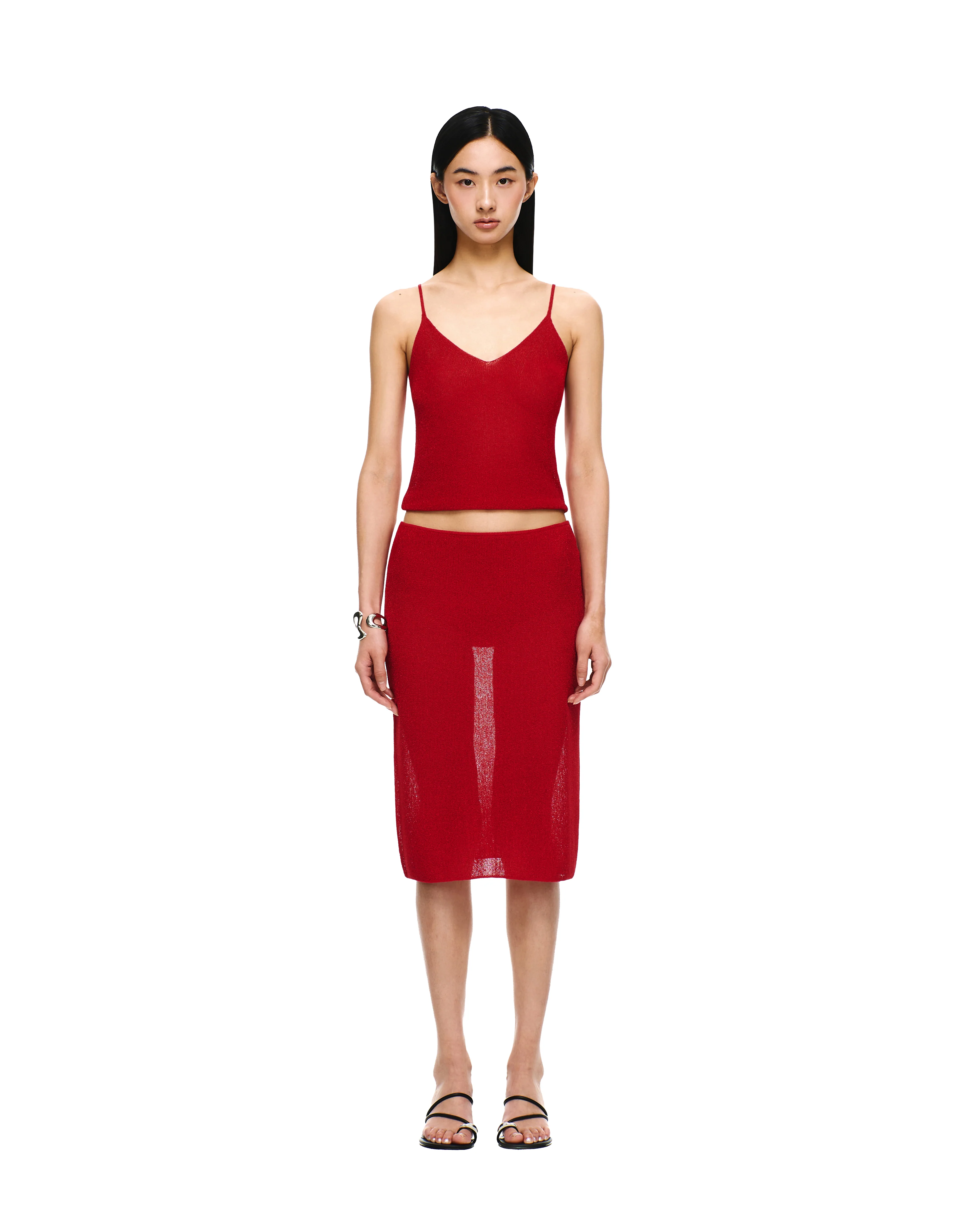 KNIT MIDI SKIRT - Image 8