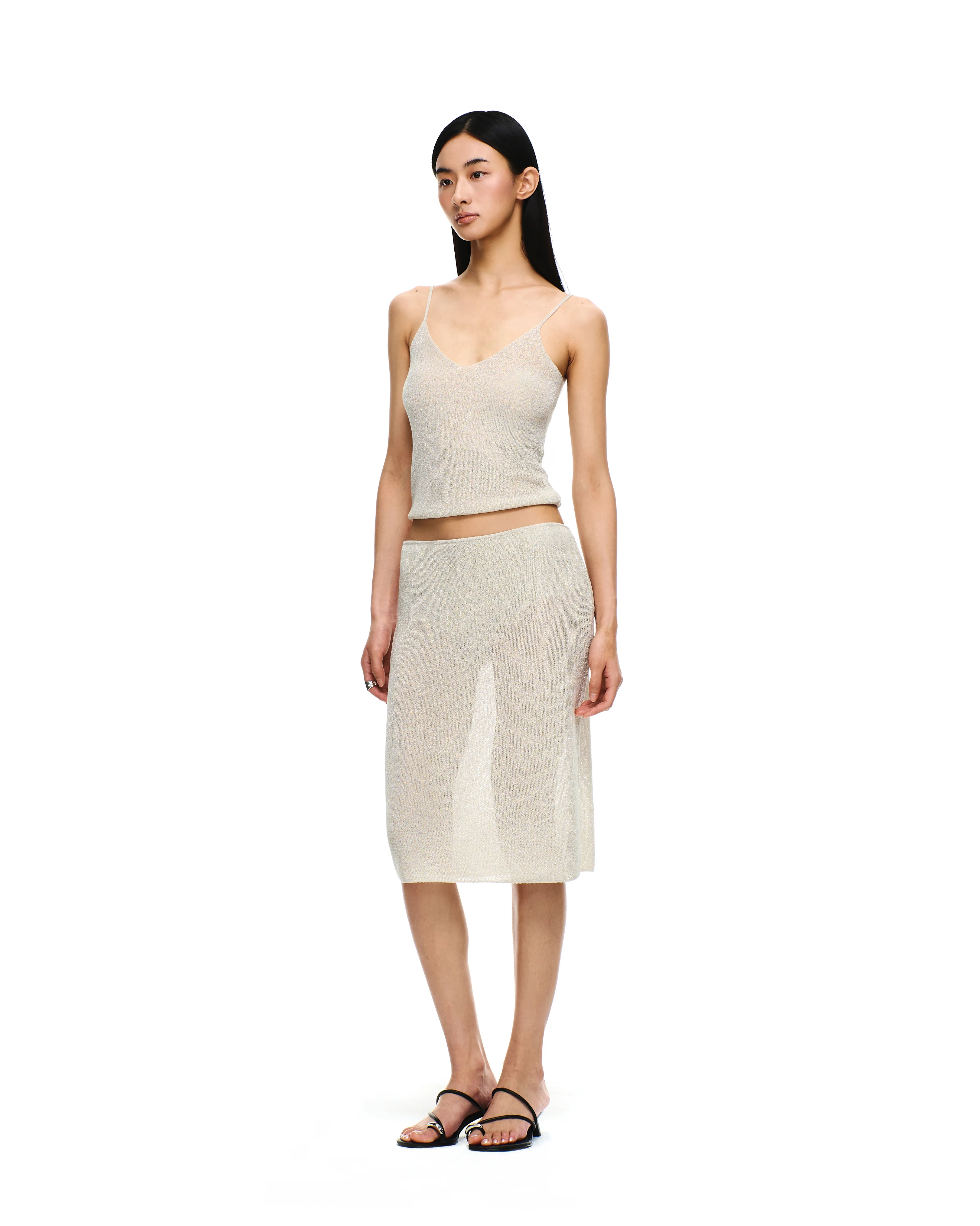 KNIT V-NECK TANK TOP - Image 8