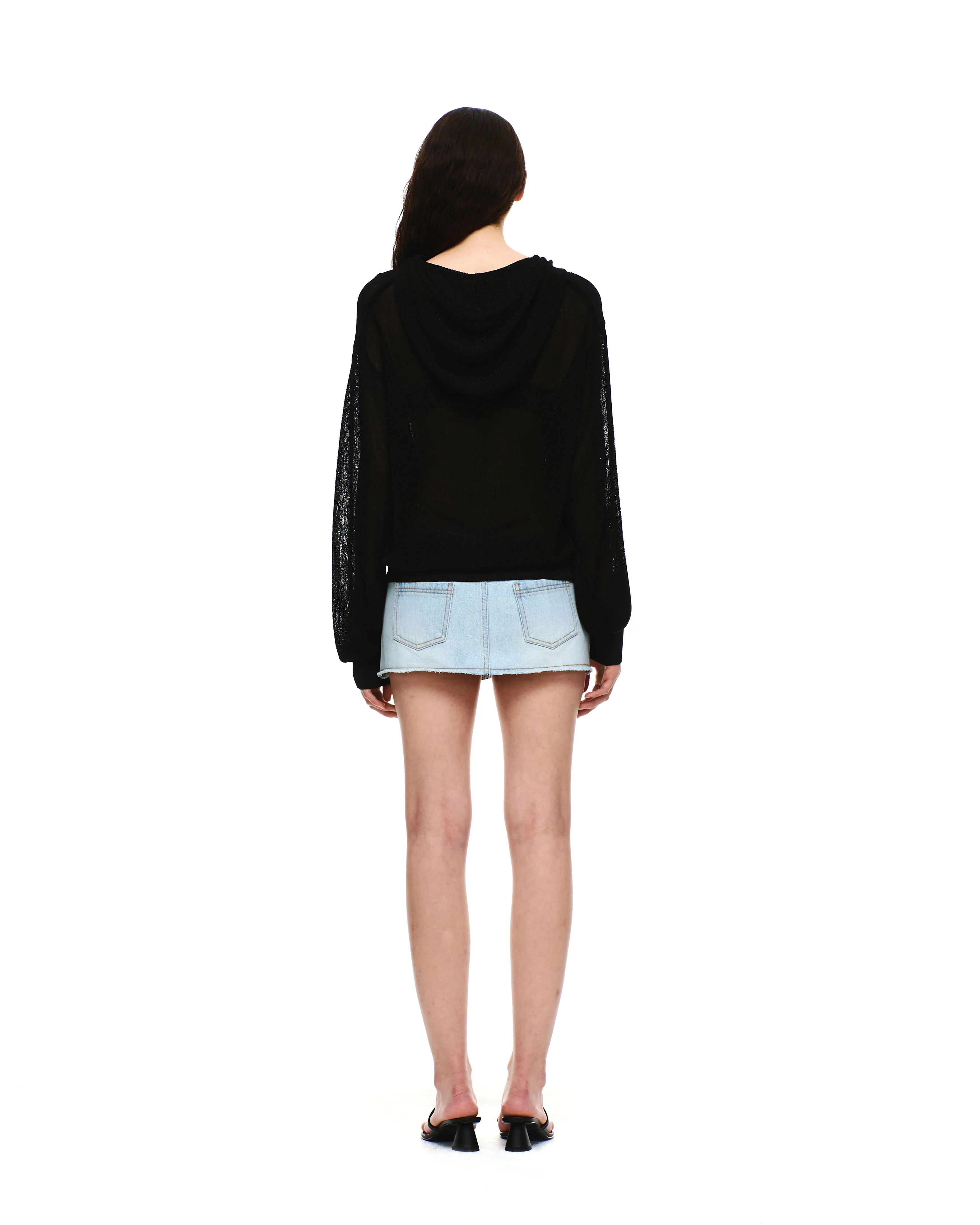 KNIT ZIP-UP HOODIE - Image 6