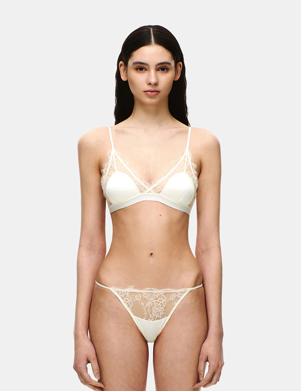 LACE TRIANGLE BRALETTE - Image 7