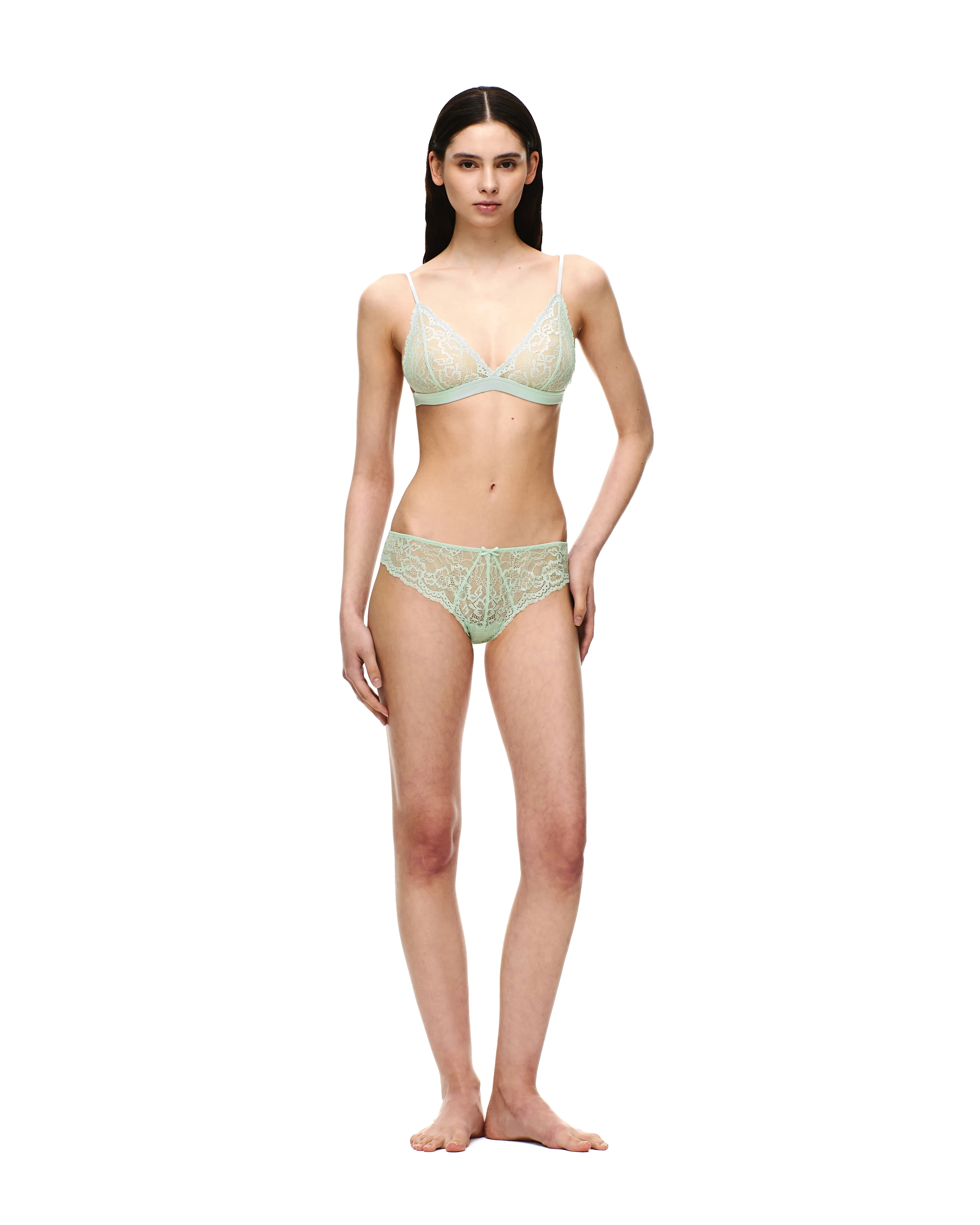 LACE UNLINED BRALETTE - Image 8
