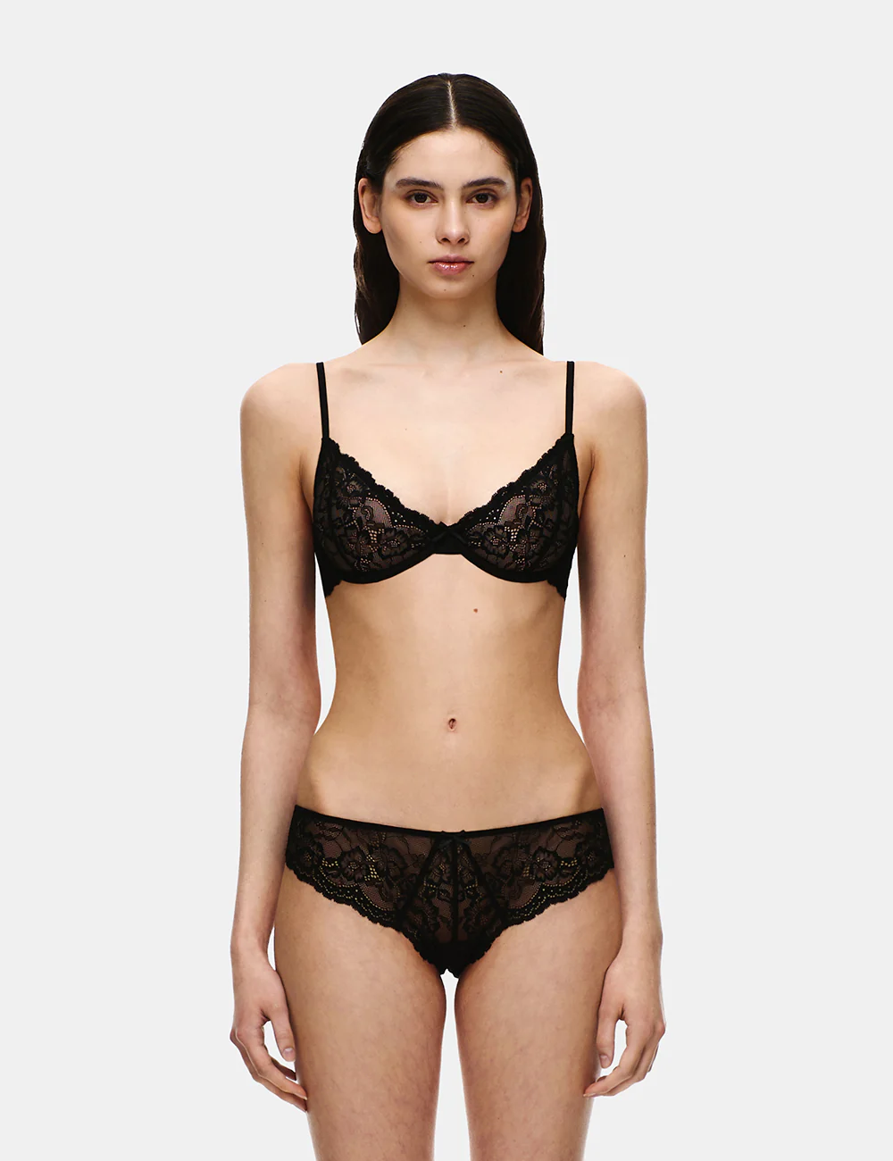 LACE UNLINED UNDERWIRE BRA