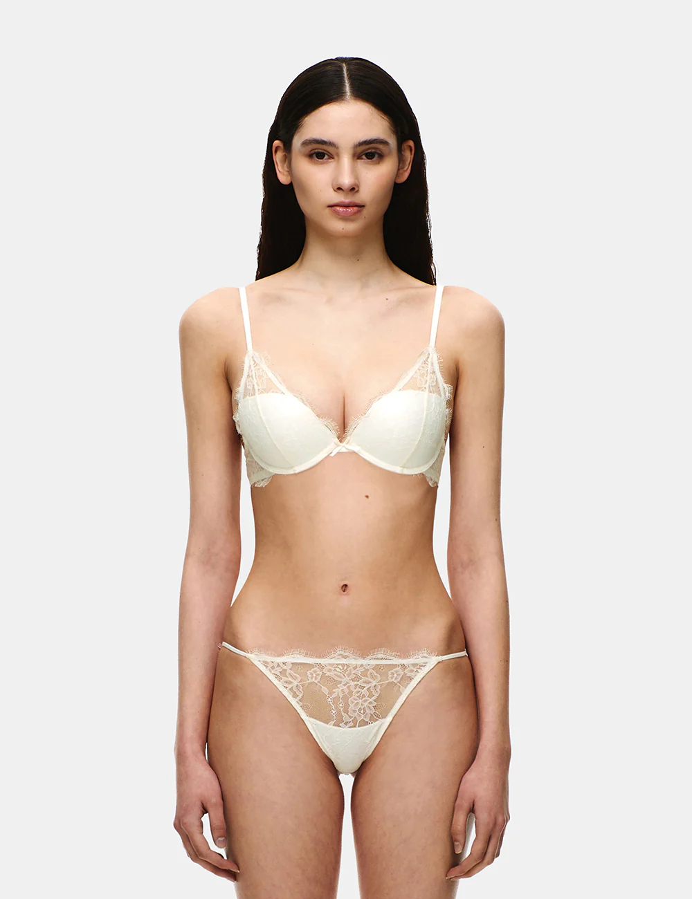 LACE WIRED PUSH-UP BRA - Image 11
