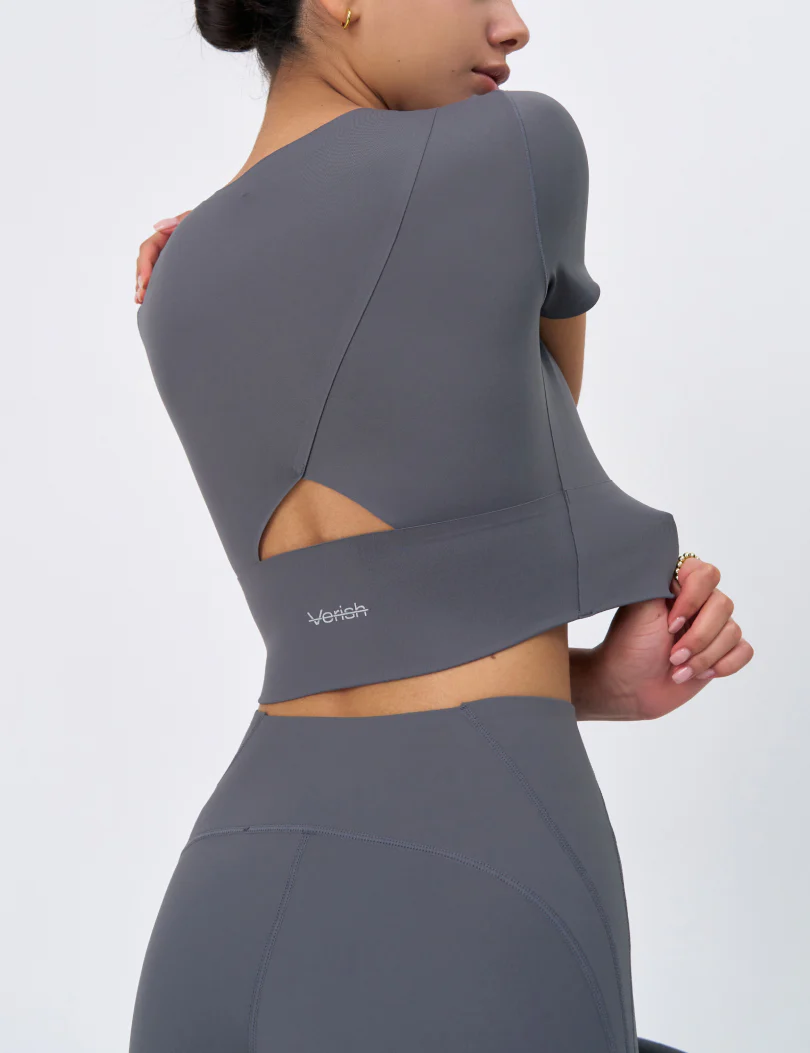 MOVELUX BRA TOP ROUND NECK SHORT SLEEVE - Image 3