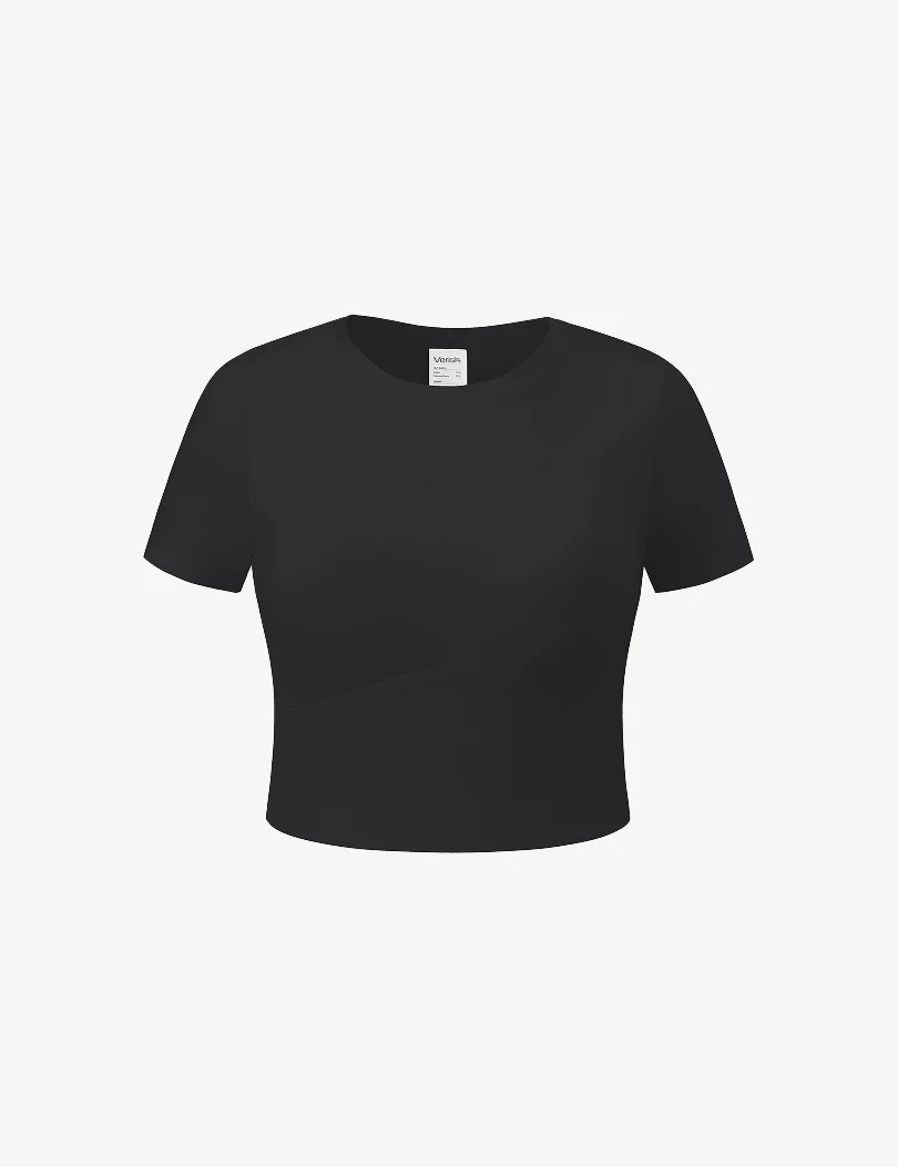 MOVELUX BRA TOP ROUND NECK SHORT SLEEVE - Image 5
