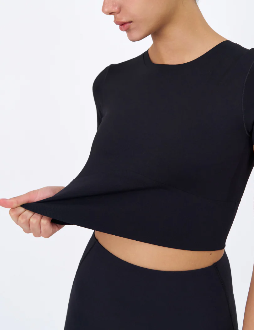 MOVELUX BRA TOP ROUND NECK SHORT SLEEVE - Image 6