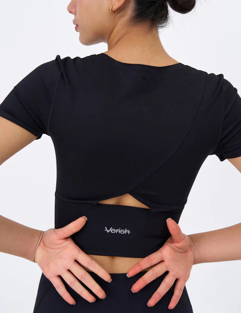 MOVELUX BRA TOP ROUND NECK SHORT SLEEVE - Image 7