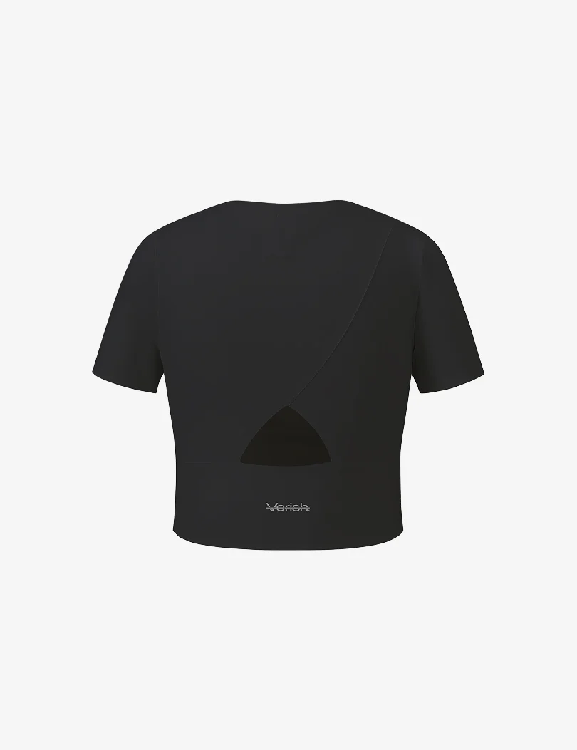 MOVELUX BRA TOP ROUND NECK SHORT SLEEVE - Image 8
