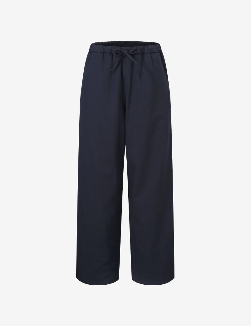 NEW BASIC COTTON WIDE LEG PANTS - Image 6