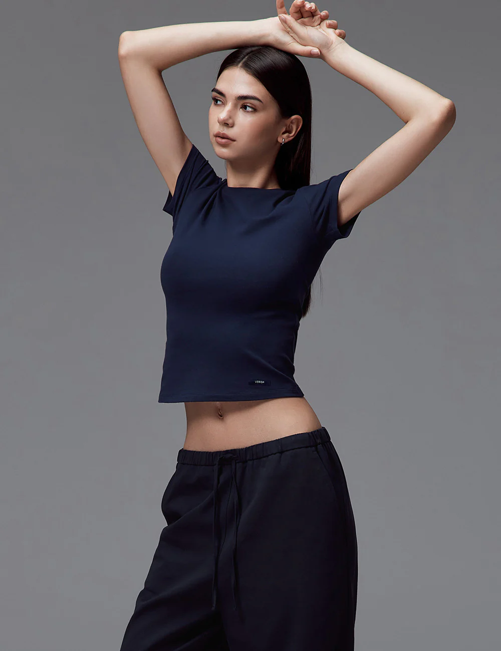 NEW BASIC FITTED SHORT SLEEVE T-SHIRT - Image 3
