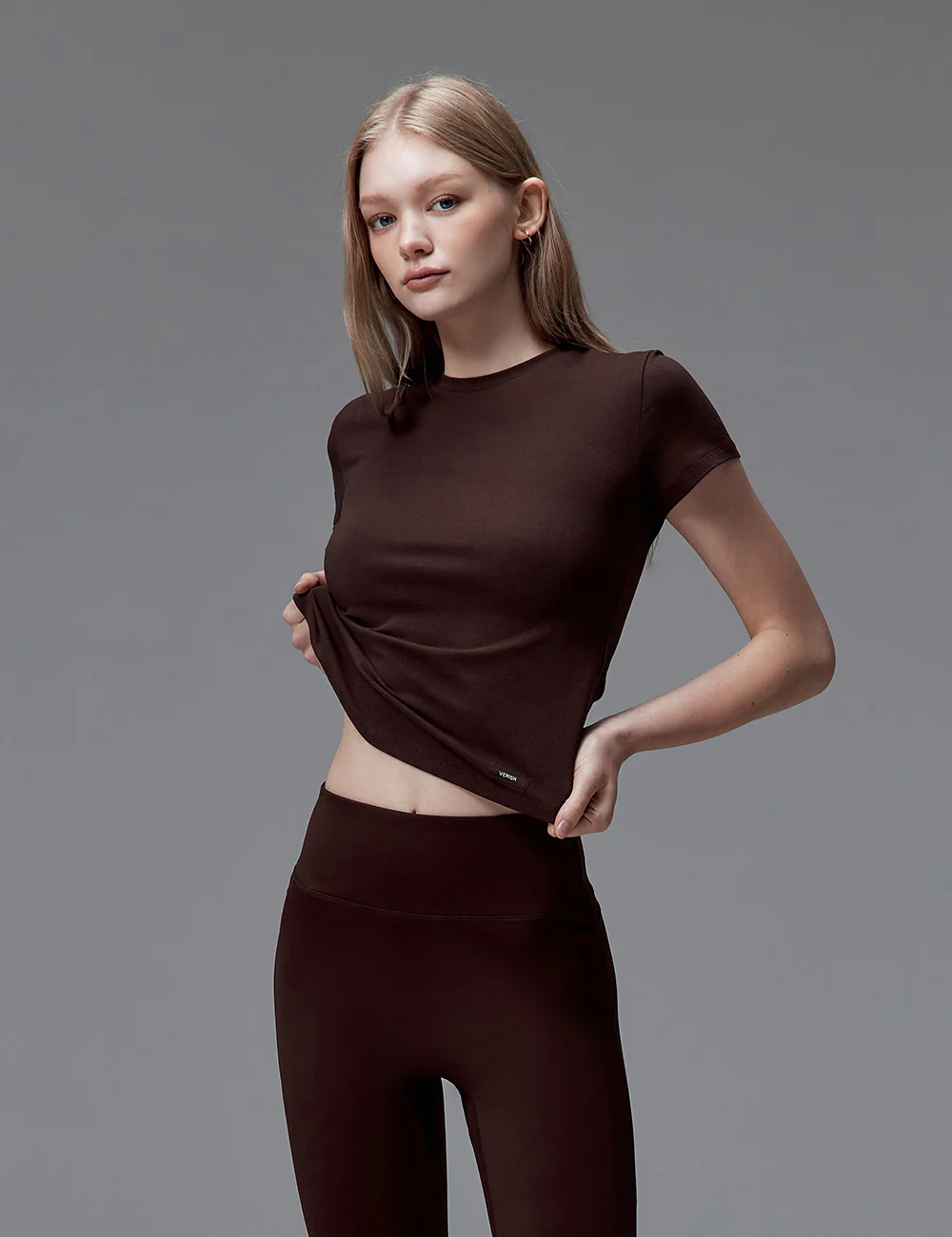 NEW BASIC FITTED SHORT SLEEVE T-SHIRT - Image 5