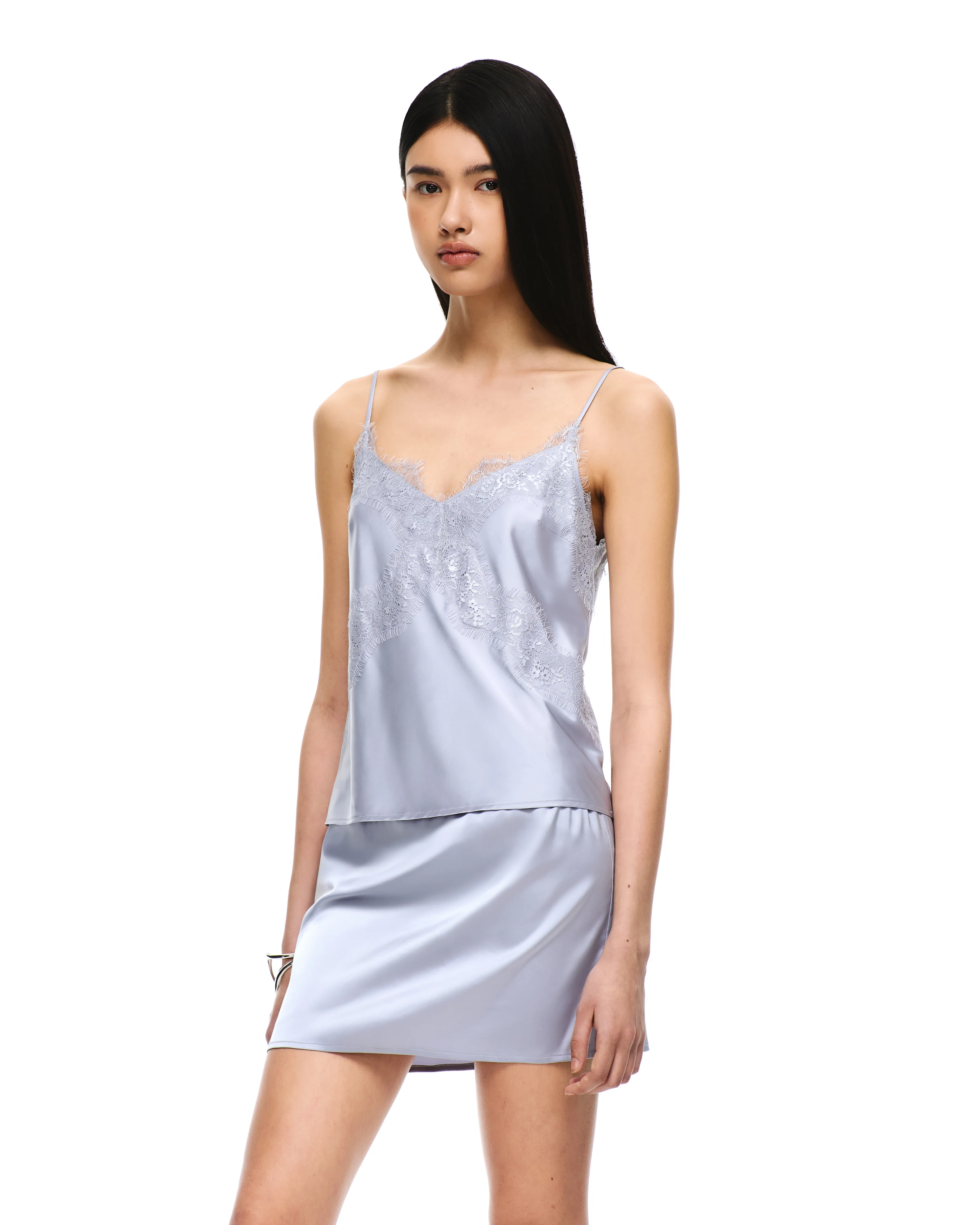 SATIN ELASTIC WAIST SKIRT - Image 12