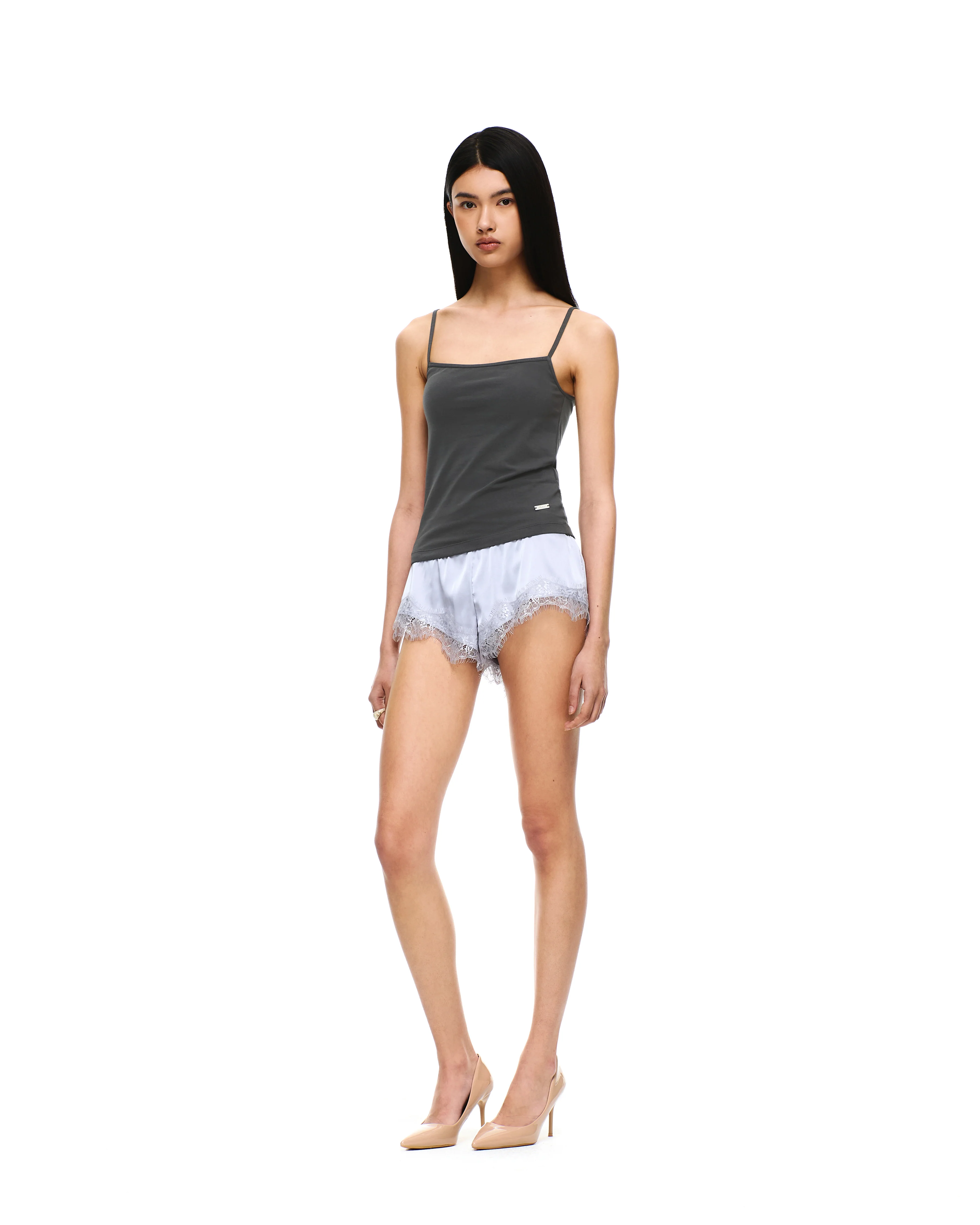 SATIN LACE SHORTS - Image 12