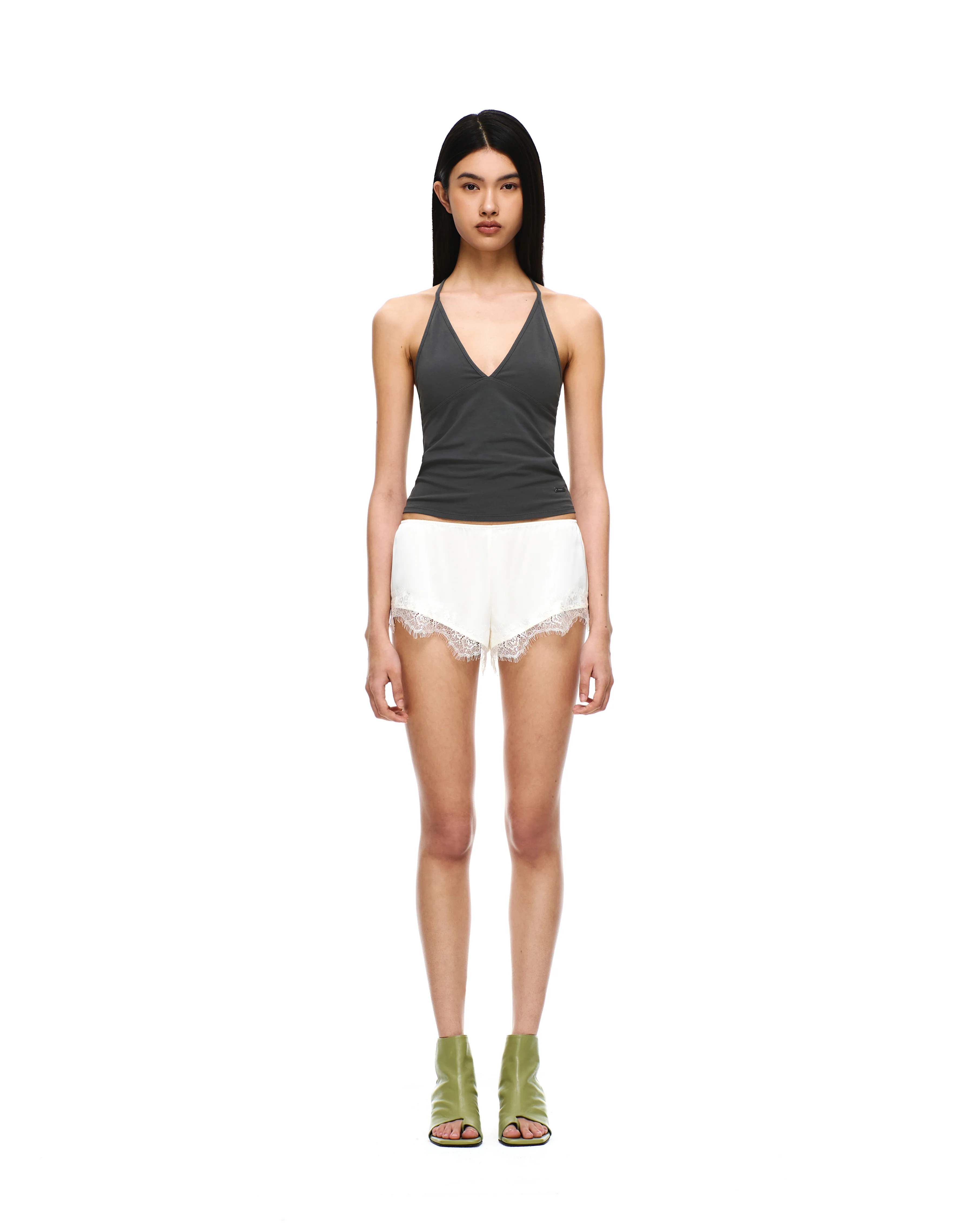 SATIN LACE SHORTS - Image 6