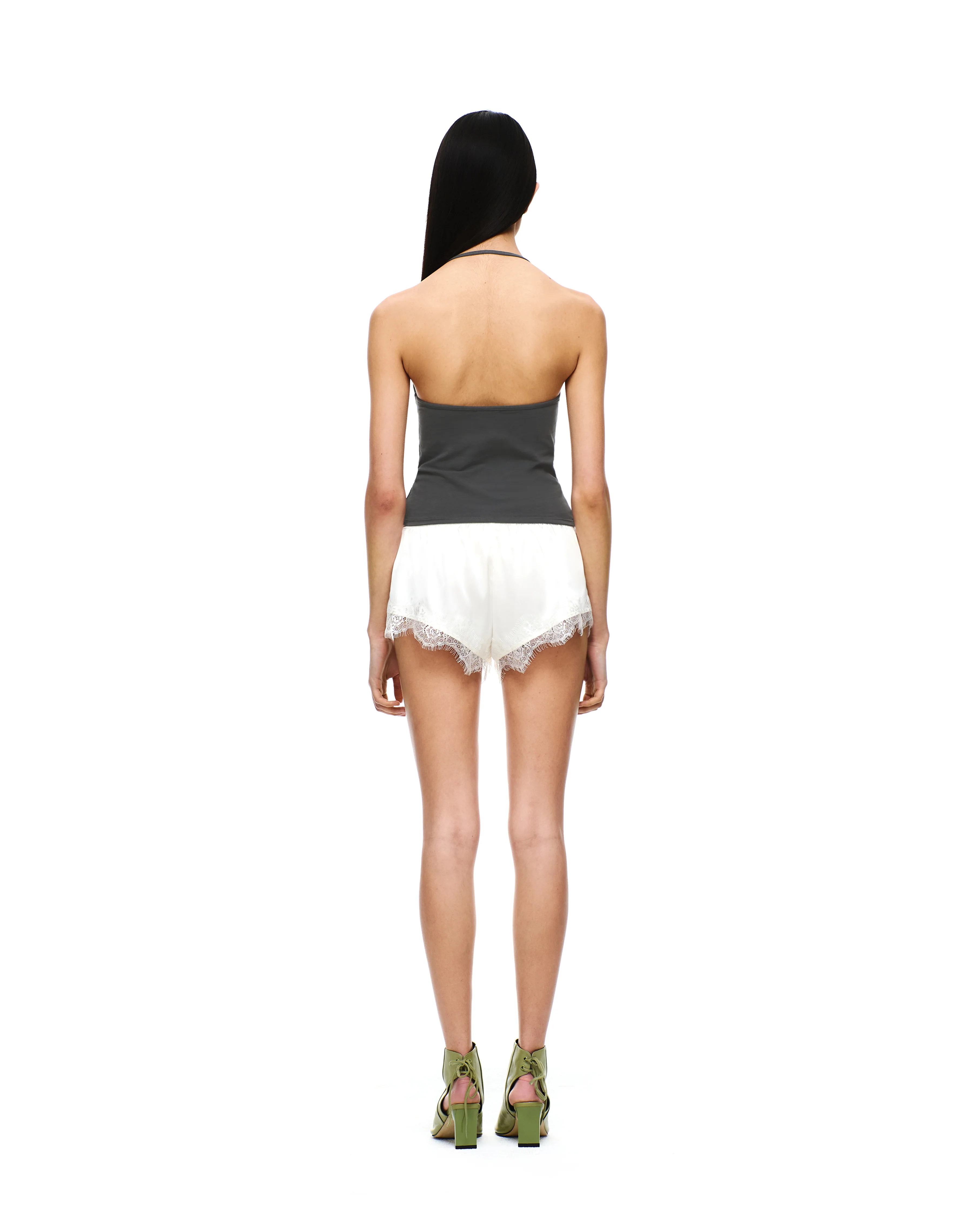 SATIN LACE SHORTS - Image 7
