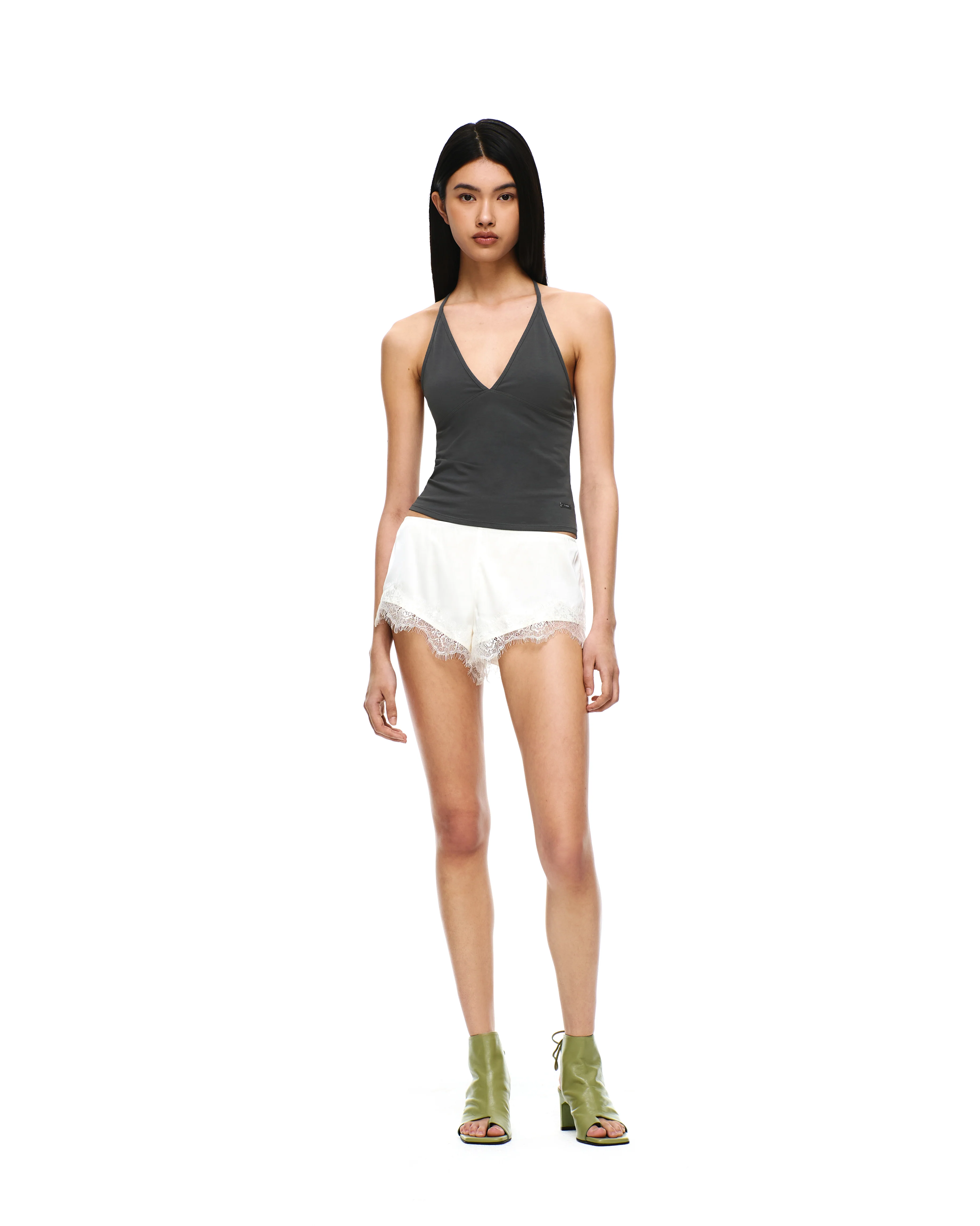 SATIN LACE SHORTS - Image 8