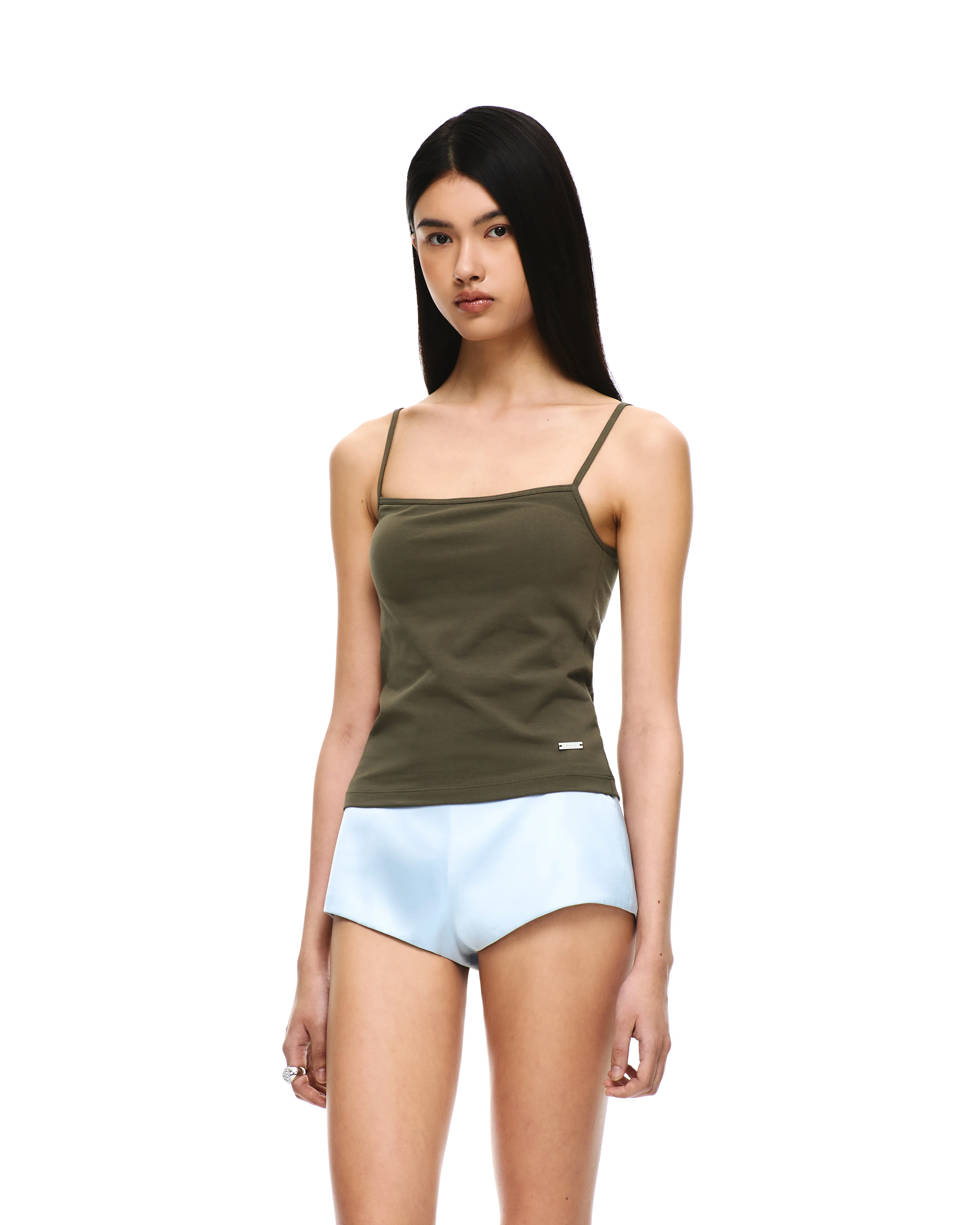 SATIN MICRO MINI SHORTS - Image 14