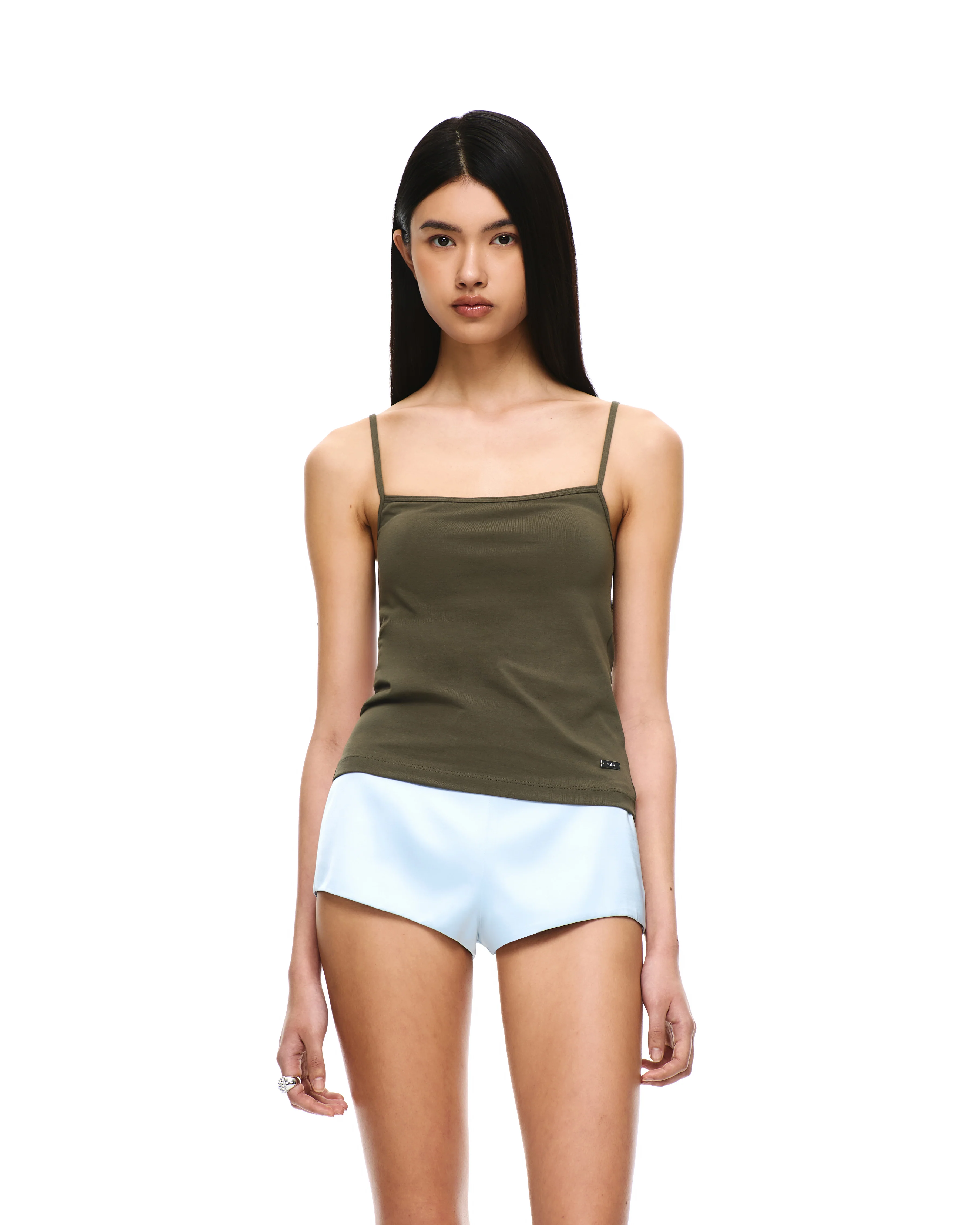 SATIN MICRO MINI SHORTS - Image 15