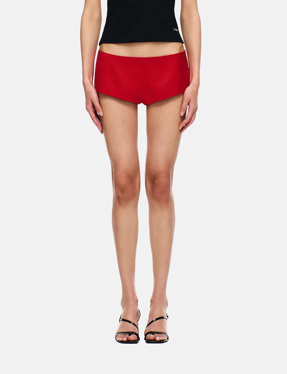 SATIN MICRO MINI SHORTS - Image 17