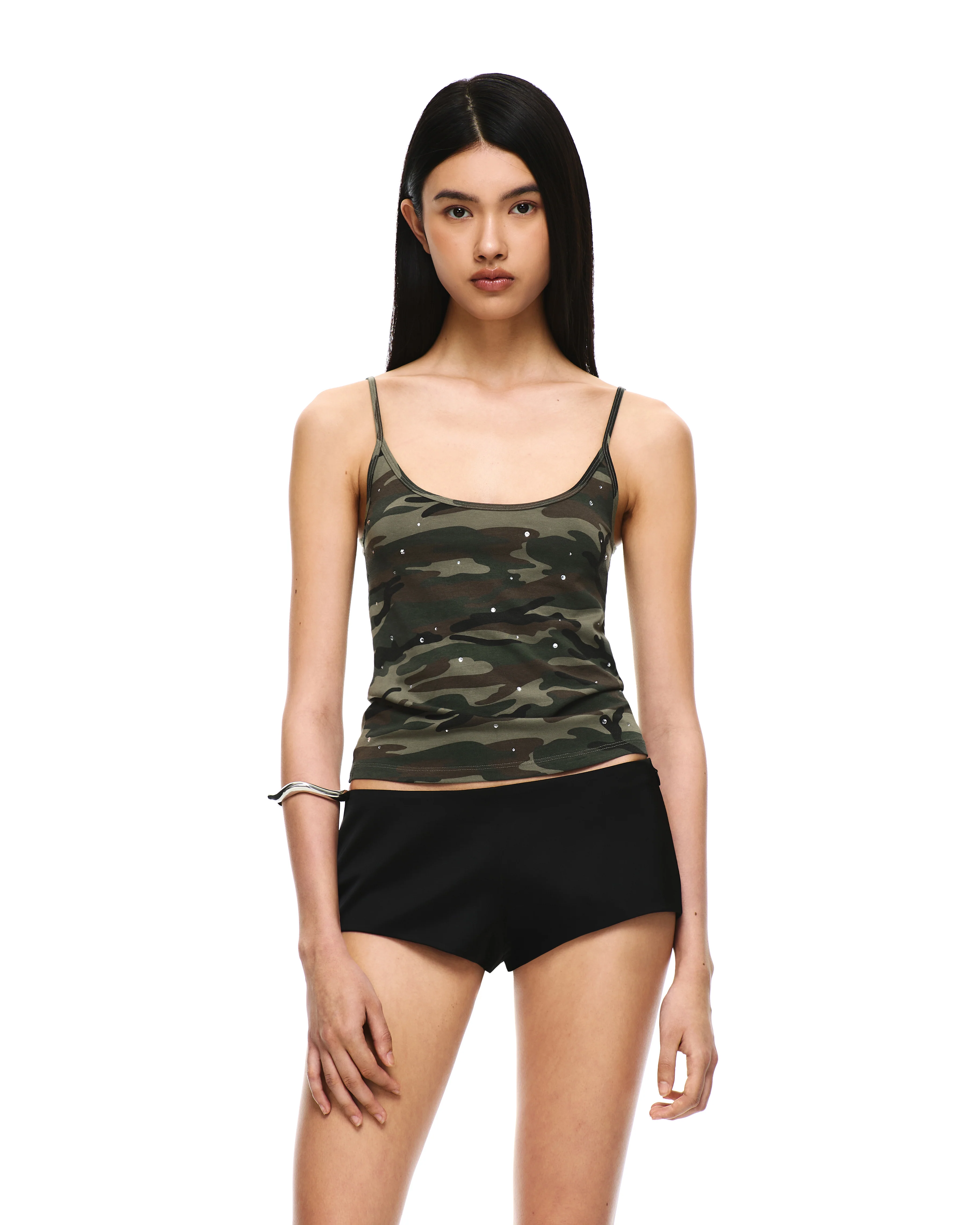 SATIN MICRO MINI SHORTS - Image 5
