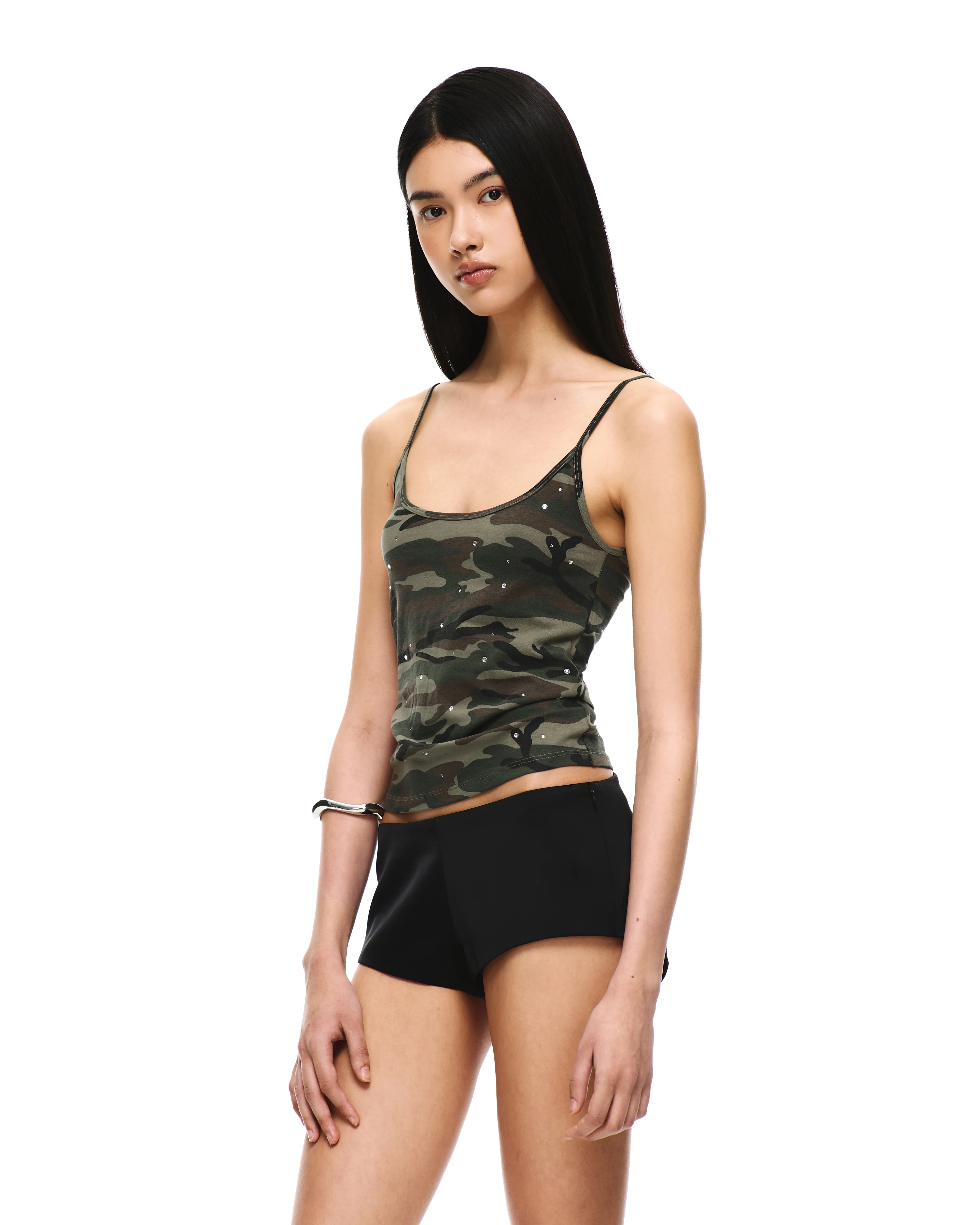 SATIN MICRO MINI SHORTS - Image 6