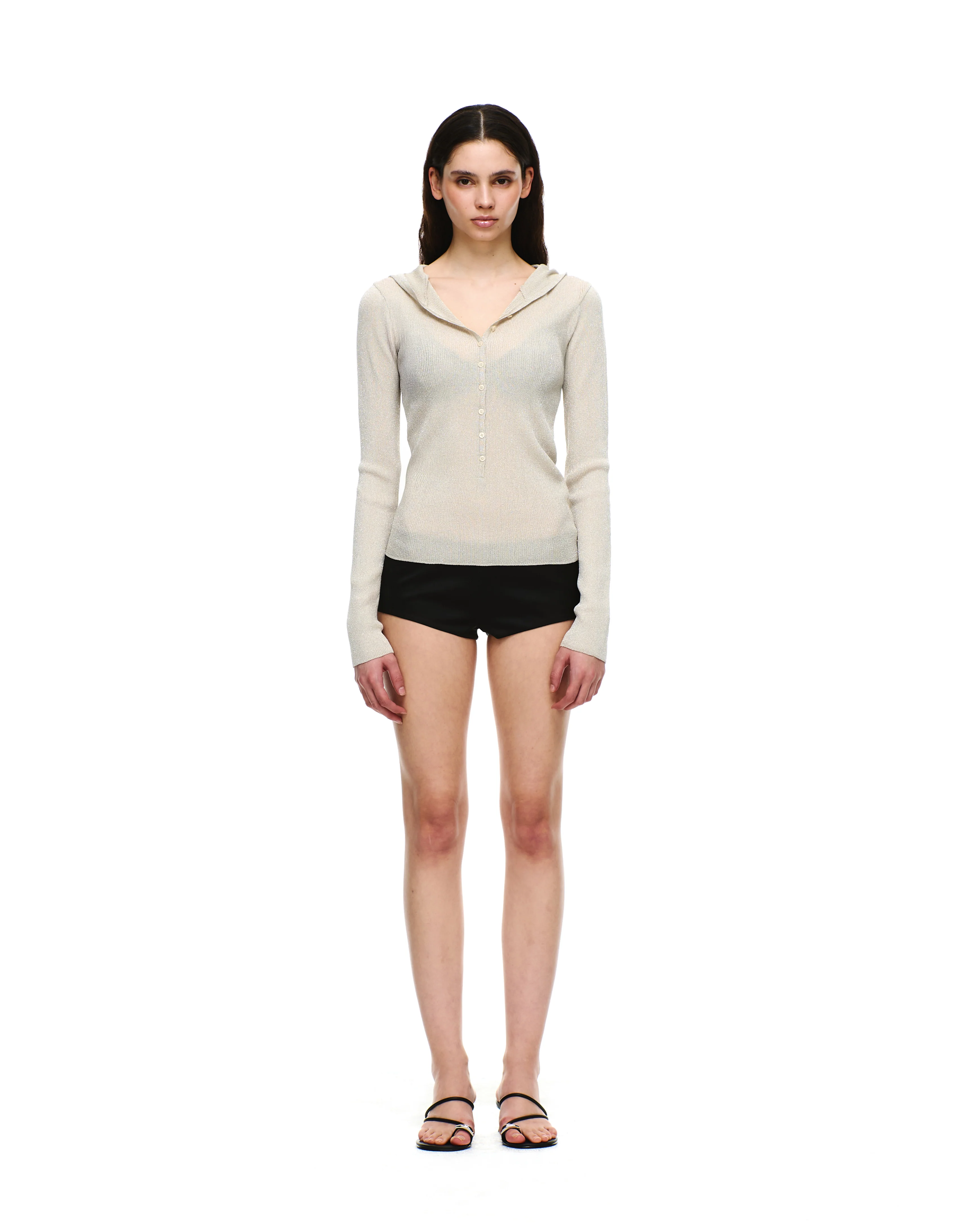 SATIN MICRO MINI SHORTS - Image 8