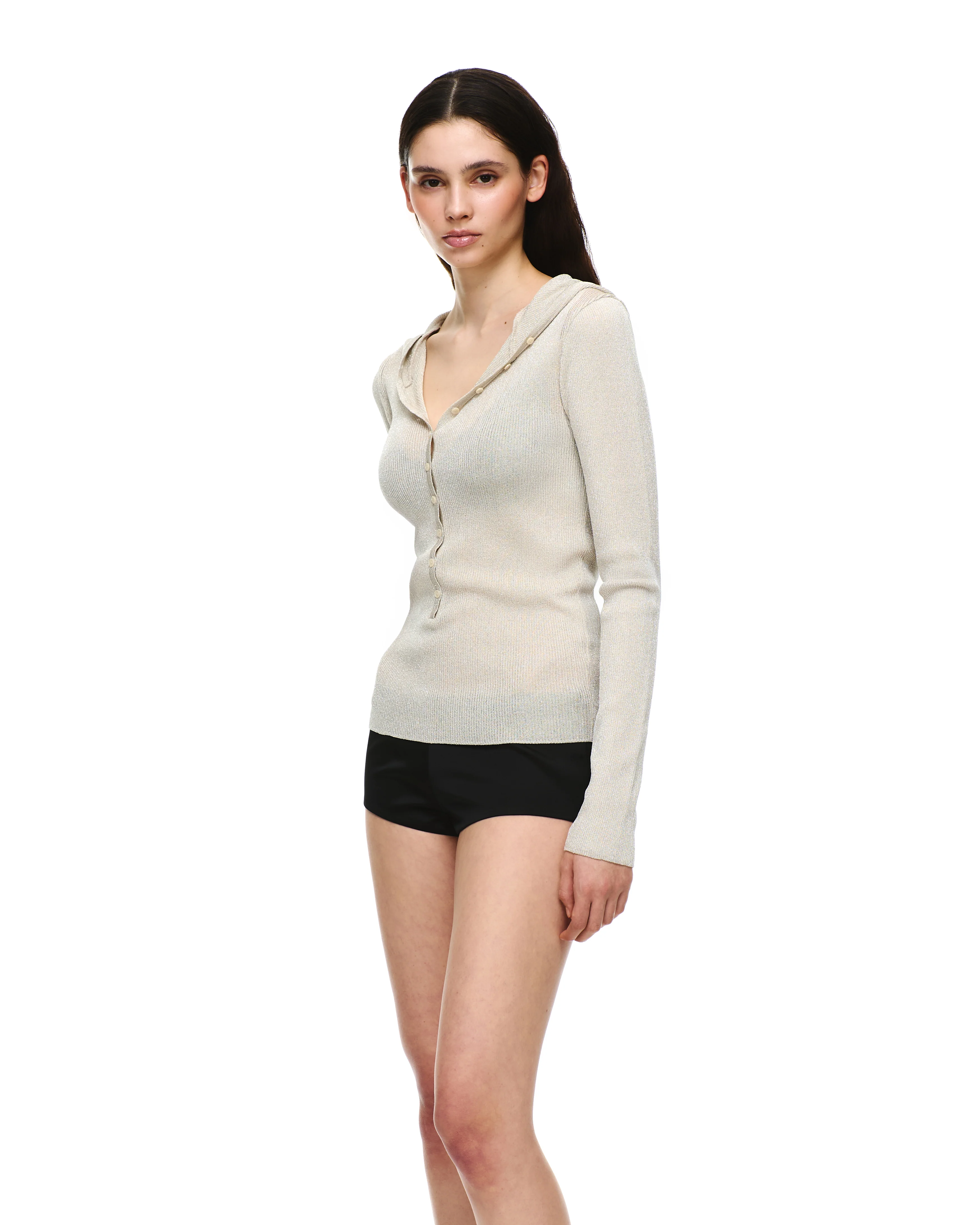 SATIN MICRO MINI SHORTS - Image 9