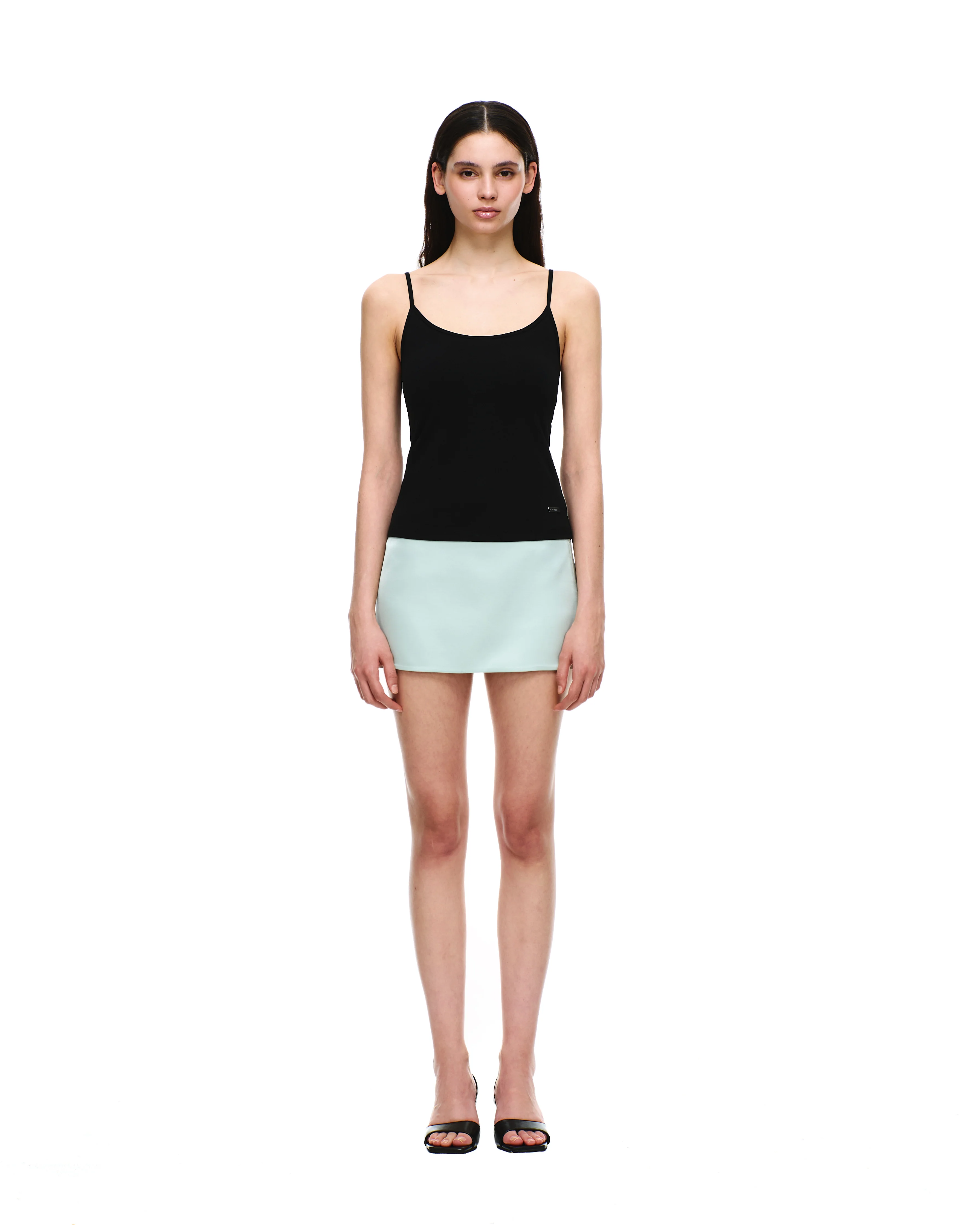 SATIN MICRO MINI SKIRT - Image 6