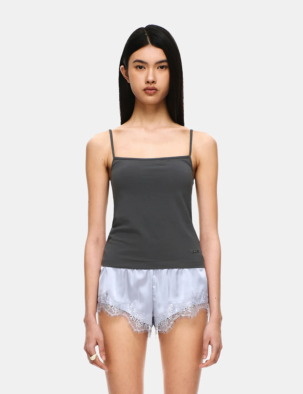 SOFT COTTON SQUARE NECK BRA TOP - Image 5